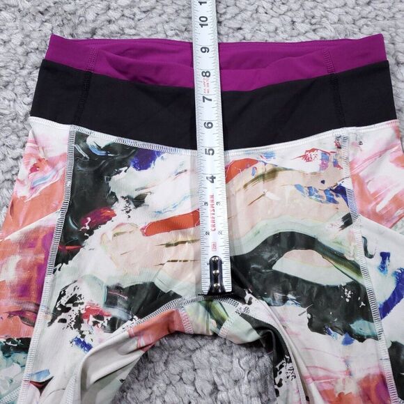 Lululemon Speed Tight III Full On Luxtreme Pigment Wave Multi Black Plum Size 4 - Picture 11 of 11
